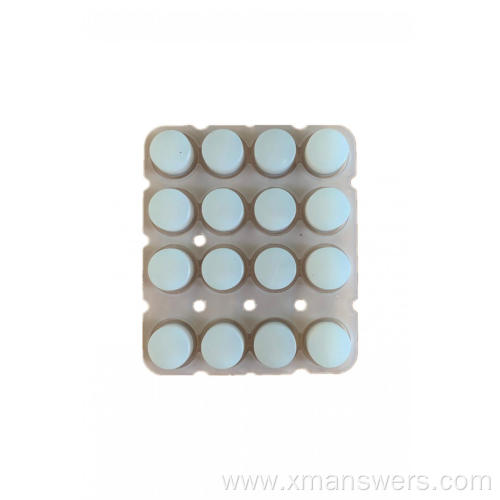 laser cutting illuminated backlit silicone rubber button pad